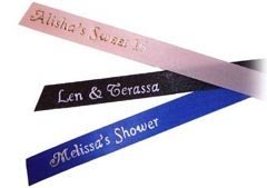 printed ribbon fast