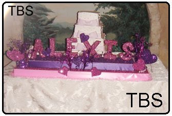 Sweet 16 Candle Lighting Board